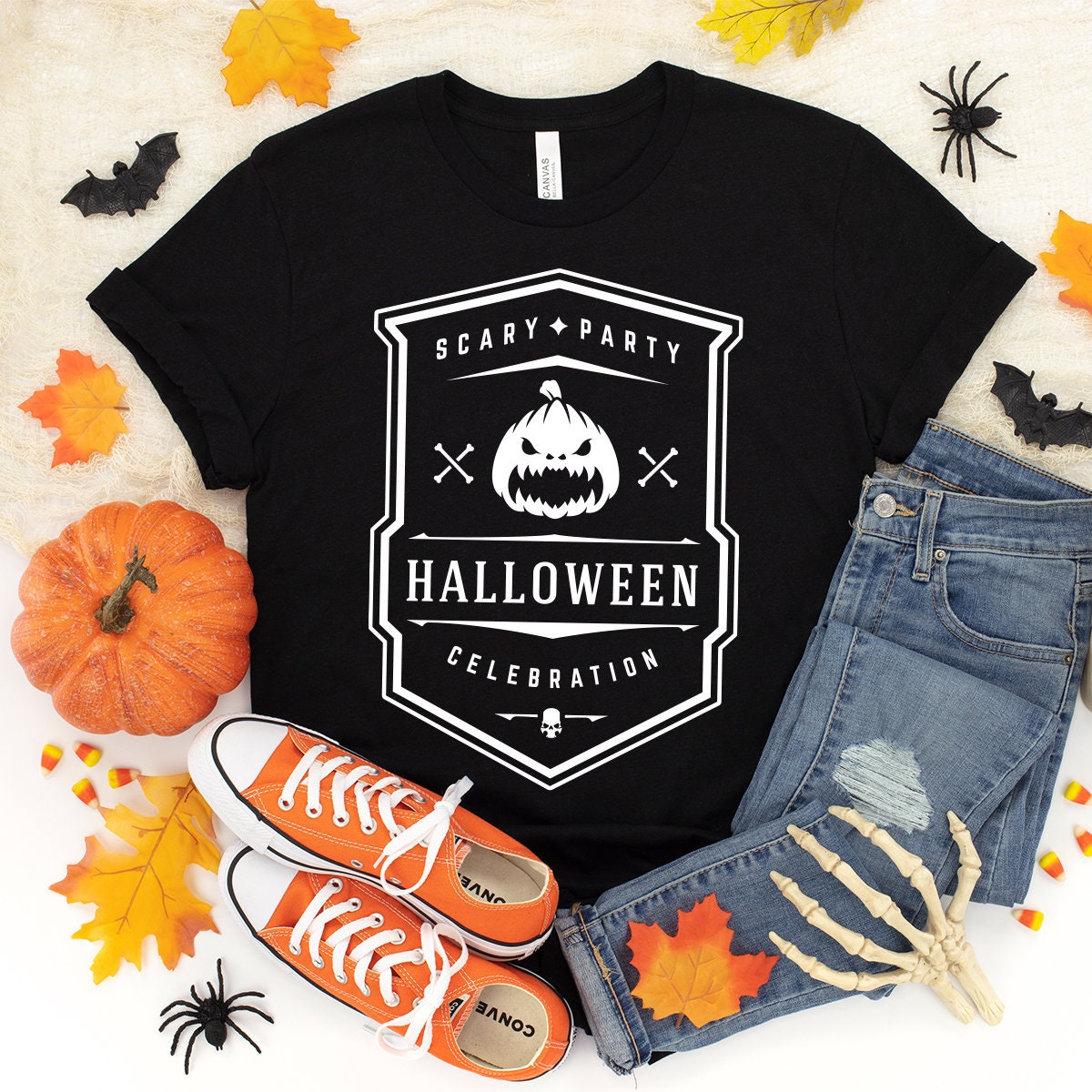 Scary Party Shirt, Halloween Shirt, Fall Shirt, Halloween T-Shirt, Horror Shirt, Funny Halloween Tee, Women Halloween Tee, Halloween Tee - Fastdeliverytees.com