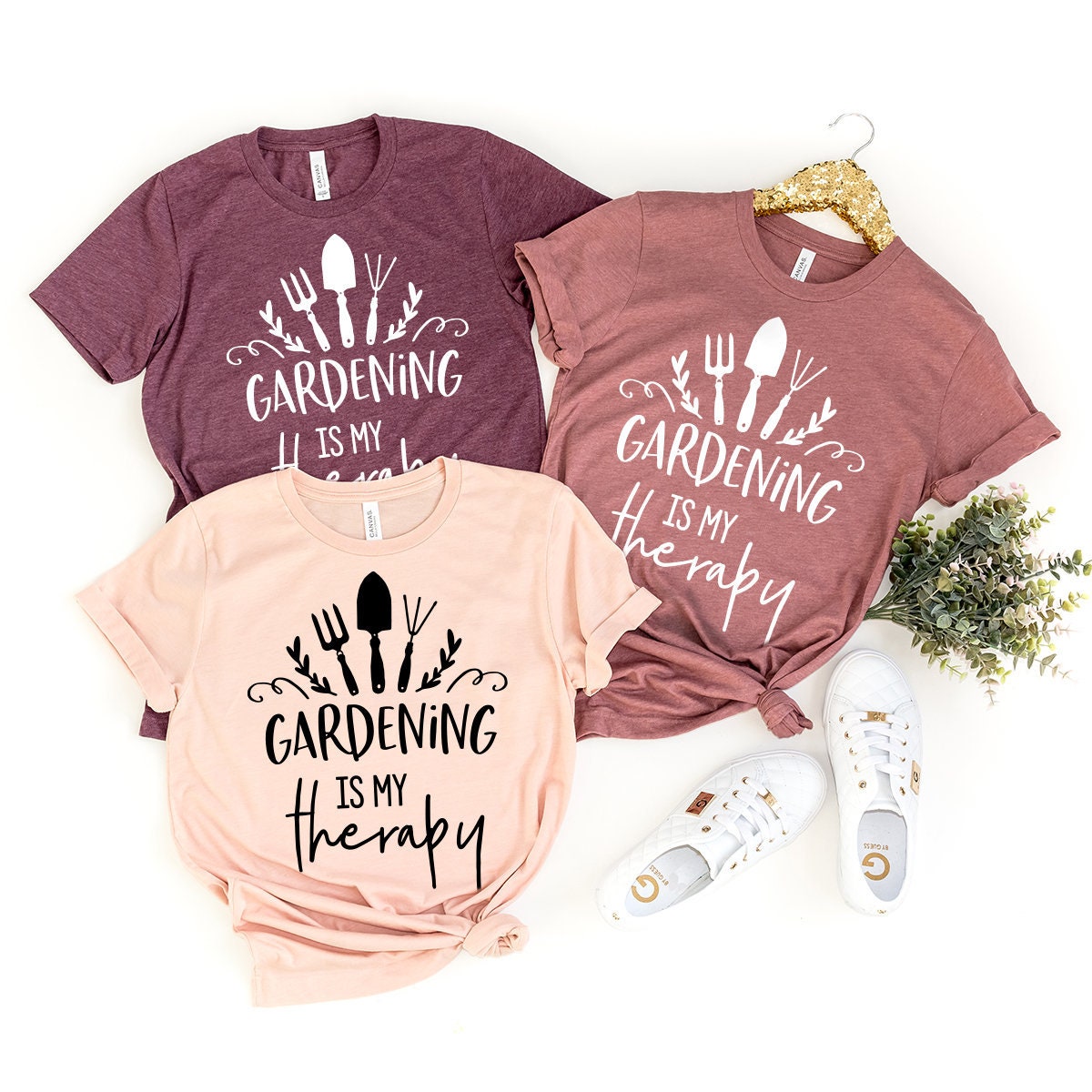 Funny Gardener Shirt, Plant Lover Gift, Plant Lady, Funny Gardening Shirt, Funny Garden Shirt, Gardening Is My Therapy Shirt, Gardener Shirt - Fastdeliverytees.com