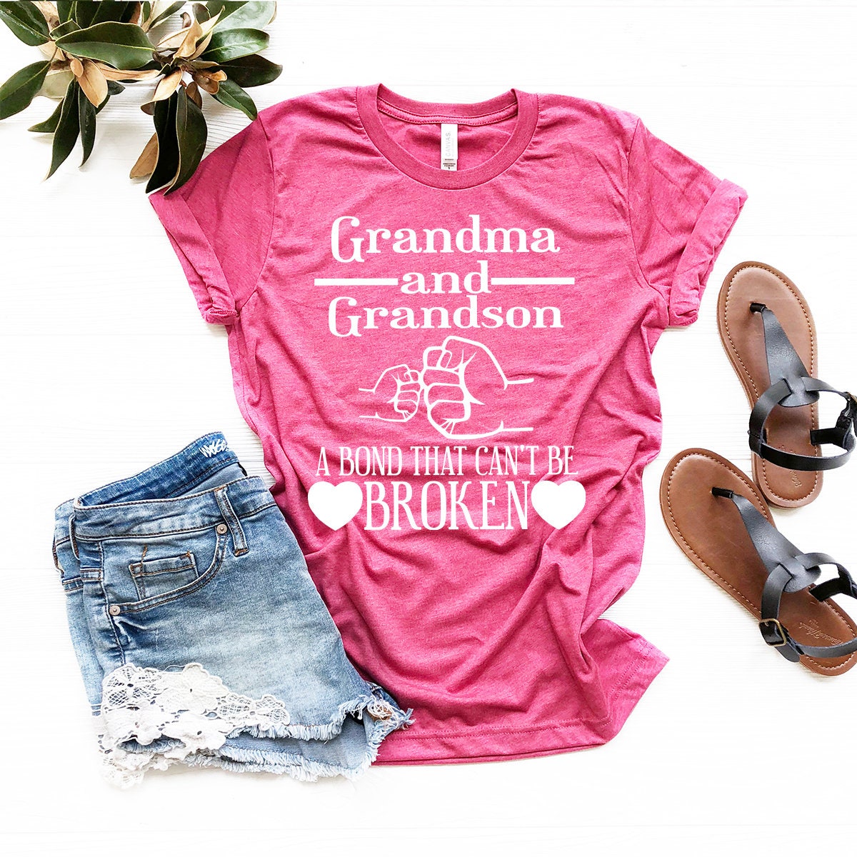 Grandma And Grandson Shirt, Grandma Gift From Grandson, Grandma T-Shirt, Grandma Shirt, Grandma Mother's Day Gift, Grandparent Gift Shirt - Fastdeliverytees.com