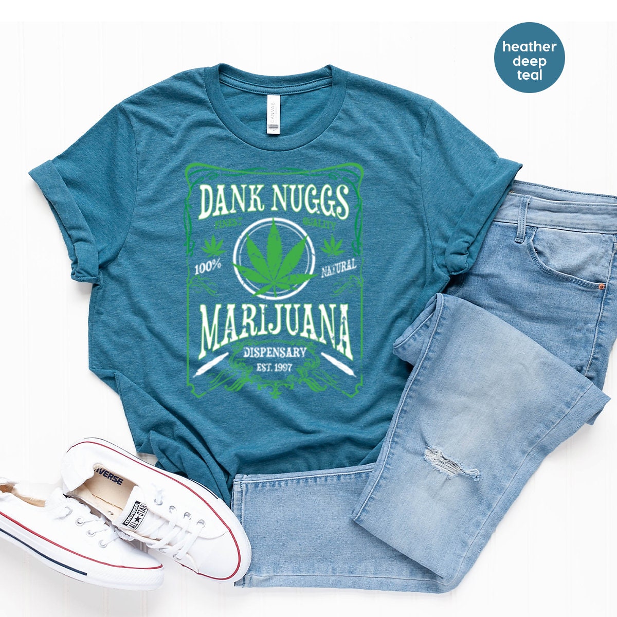 Weed Shirt, Dank Nuggs Shirt, Cannabis Funny Shirt,  Weed-420 Shirt, Cannabis Shirts,  Shirt, Pothead Shirt, Smoke Shirt, Marijuana Shirt - Fastdeliverytees.com