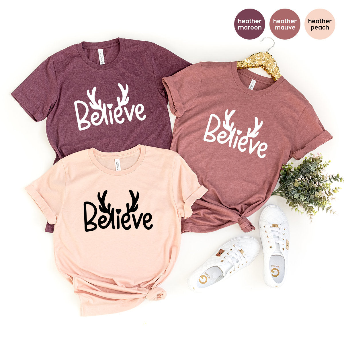 Believe Christmas Shirts, Christmas T-Shirt, Merry Christmas Shirt , Believe Shirt, Gift For Christmas, Xmas Reindeer Shirt, Holiday T Shirt - Fastdeliverytees.com