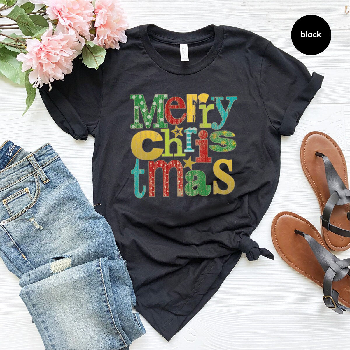 Merry Christmas Shirt, Cute Christmas Shirt, Christmas 2022 Tee, New Year T Shirt, New Year T-Shirt, Christmas Shirts, Christmas Gift - Fastdeliverytees.com