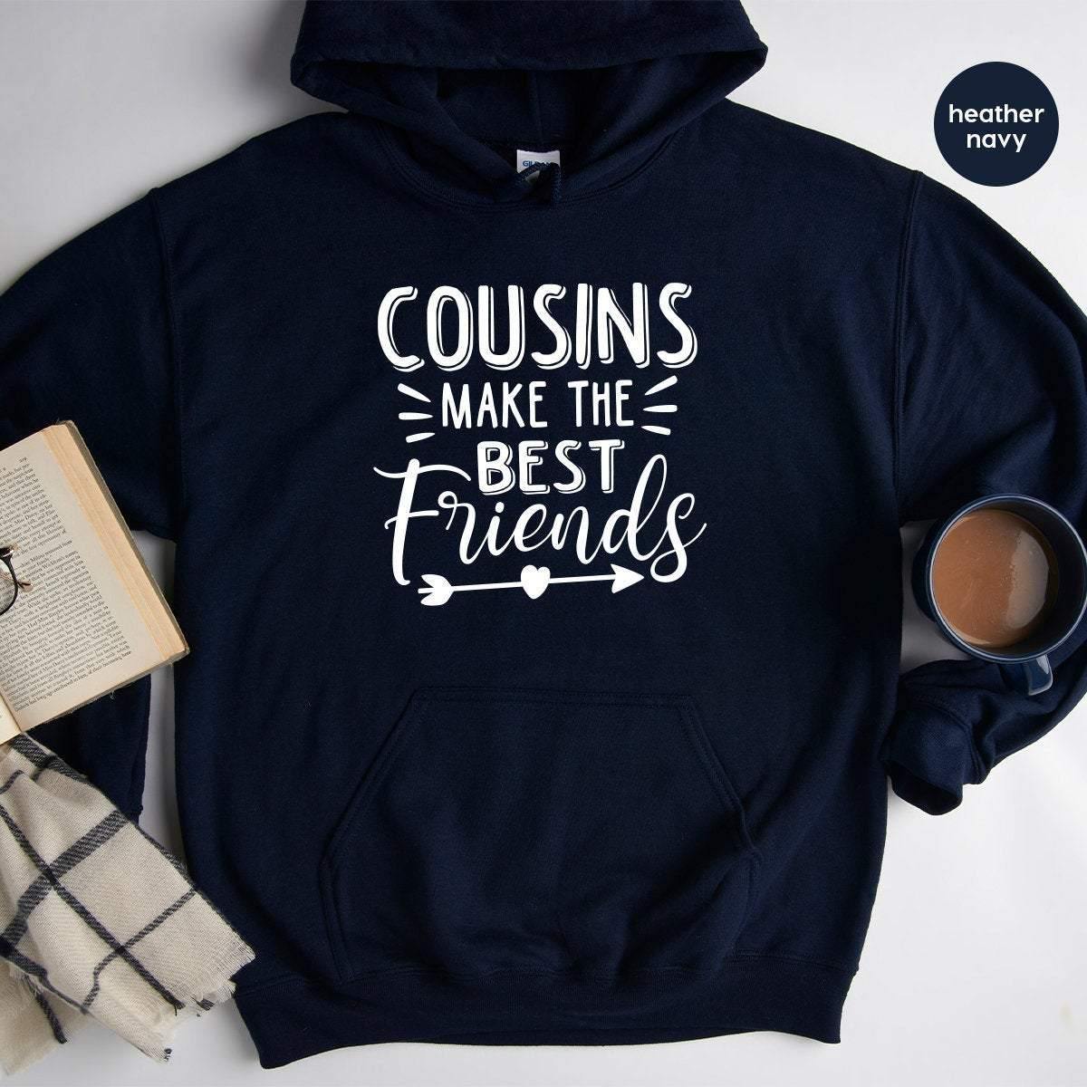 Crazy Cousin Crew Hoodie, Cousin Hoodie, Cousin Squad Hoodie, Gift For Cousin, Family Hoodies, Christmas Cousin Gift, Matching Family Hoodie - Fastdeliverytees.com