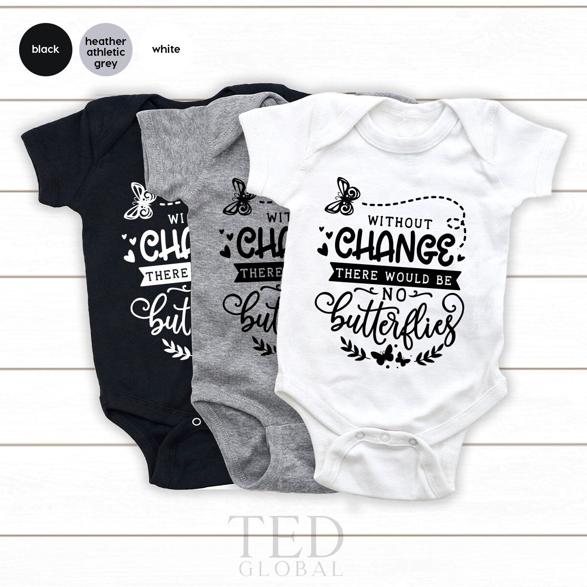 Nature Lover Shirt, Environmental Shirt, Without Change There Would Be No Butterflies Shirt, Save Butterflies Shirt, Only One Earth Shirt - Fastdeliverytees.com