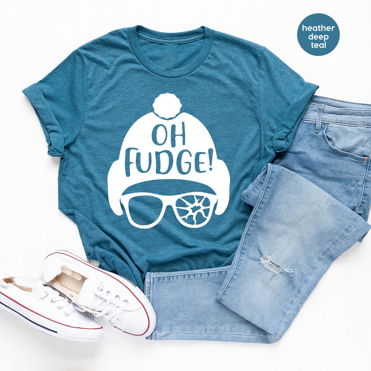 Funny Christmas Shirt, Oh Fudge Shirt, Christmas T Shirt, Christmas Vacation Shirt, Holiday Shirt, Funny Holiday Tee, Christmas Gift - Fastdeliverytees.com