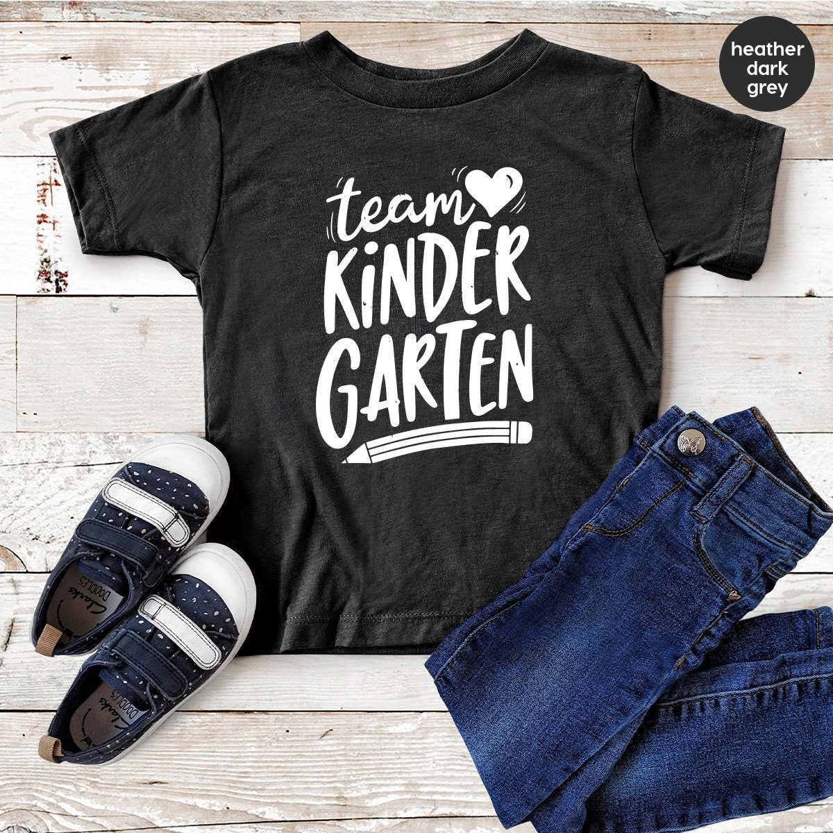 Kindergarten Teacher T Shirt, Team Kindergarten Shirt, K-Teachers Gift, Preschool Shirt, First Day Kindergarten Shirt,Home School T Shirt ZW - Fastdeliverytees.com