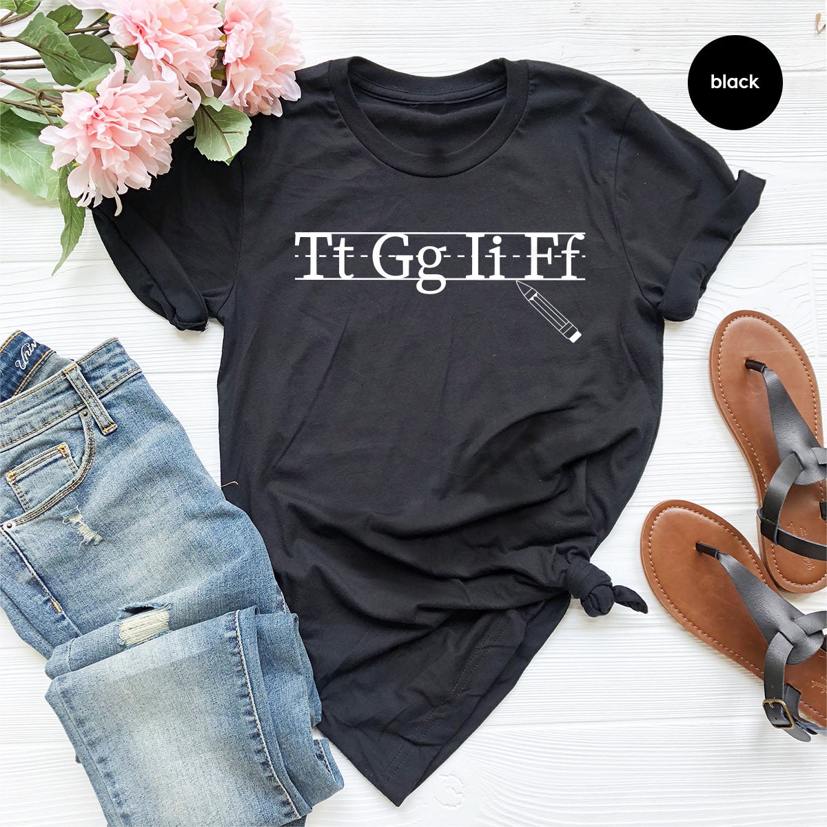 Funny Teacher Shirt, Black Board Shirt, Tt Gg Ii Ff Teacher Shirt, Shirt For Teachers, Teaching Shirt, Teacher Gifts, Kindergarten Shirt - Fastdeliverytees.com