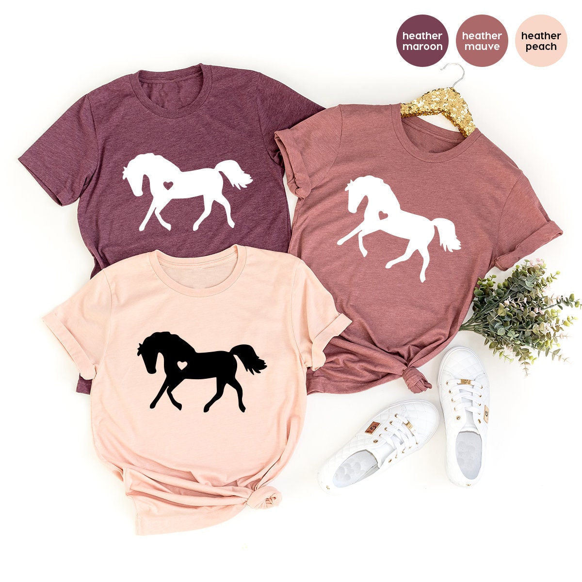 Horse Lover Shirt, Horse Lover T Shirt, Horse With Heart Tee, Horse T Shirts, Horse Lover Gift, Vet Shirt, Gift For Horse Lover, Horse Tee - Fastdeliverytees.com
