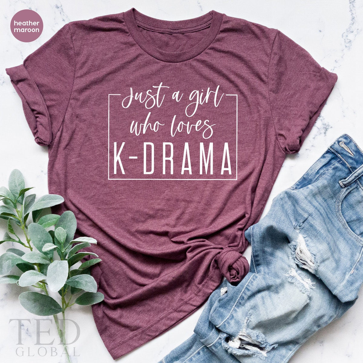 K Drama Addict T Shirt,Korean Drama Lover T-Shirt,Just A Girl Who Loves K-Drama T Shirt,Korean Fan Clothing,South Korea Pop Tee,K-Pop Gift - Fastdeliverytees.com