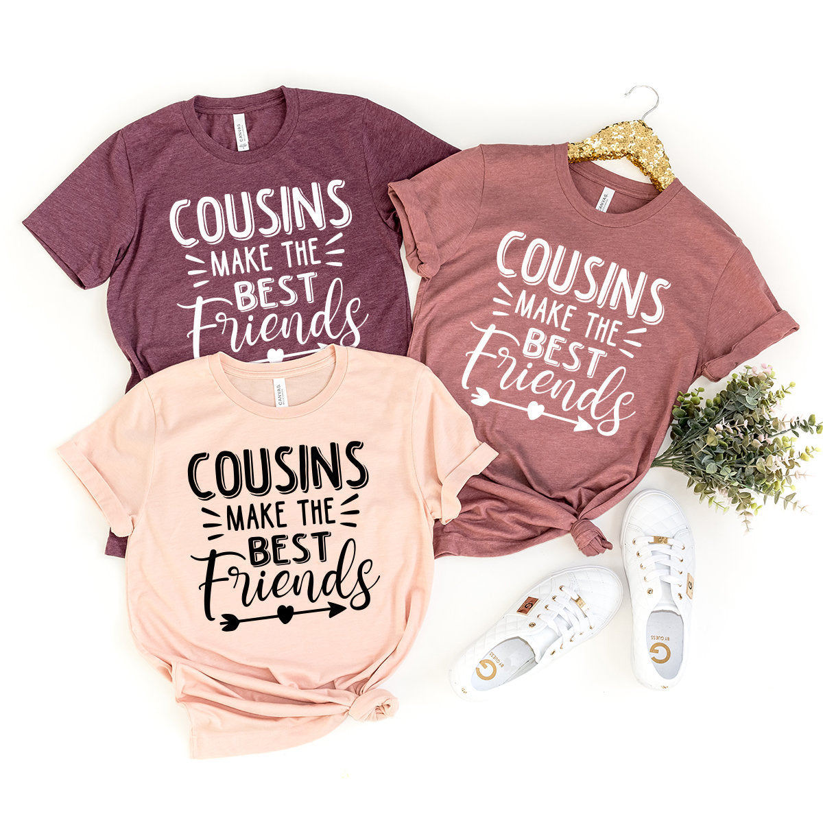 Matching Cousin Shirt, Cousin Shirt, Cousins Make The Best Friends Shirt, Cousin Shirt, Family Reunion Shirt, Big Cousin T-Shirt - Fastdeliverytees.com