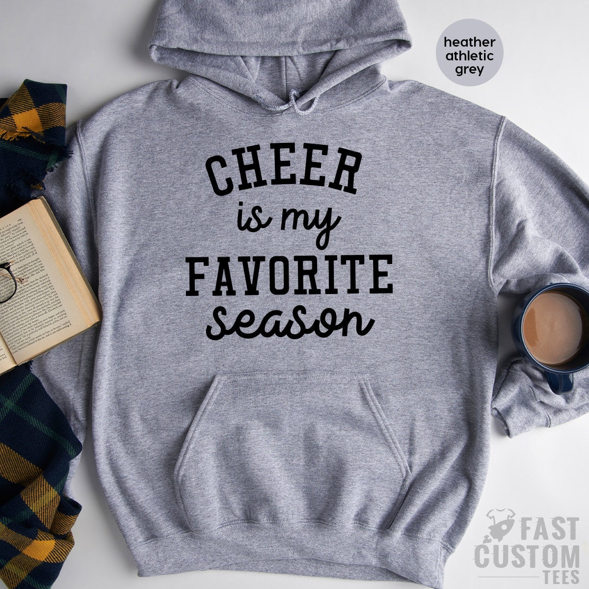Cheer Is My Favorite Season Shirt, Cheerleader TShirt, Cheer Gifts, Football Lover Tee, Game Days Shirt, Sport Team Shirt - Fastdeliverytees.com
