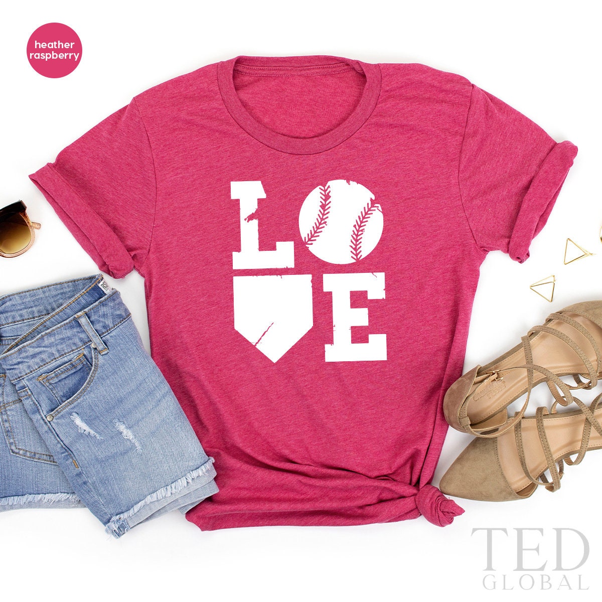 Baseball Sports TShirt, Sport Lovers T-Shirt, Baseball Mom Gift, Love Baseball Shirt, Shirt For Player, Baseball Coach Shirt, Game Days Tees - Fastdeliverytees.com