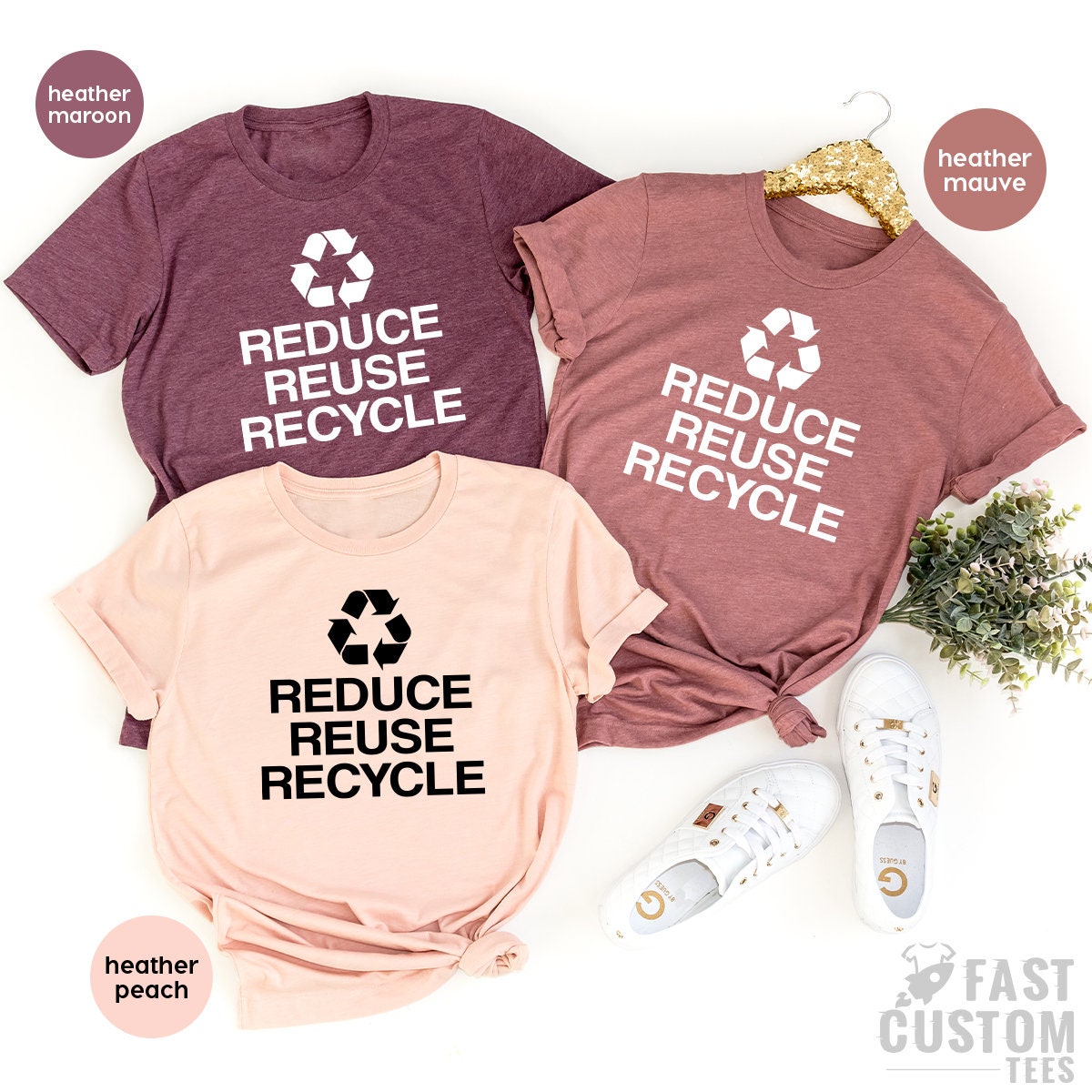 Environment T Shirt, Recycling T-Shirt, Earth Days TShirt, Vegan Shirt, Recycle Shirt, Save Our Planet Earth Tees, Activist Friend Gifts - Fastdeliverytees.com