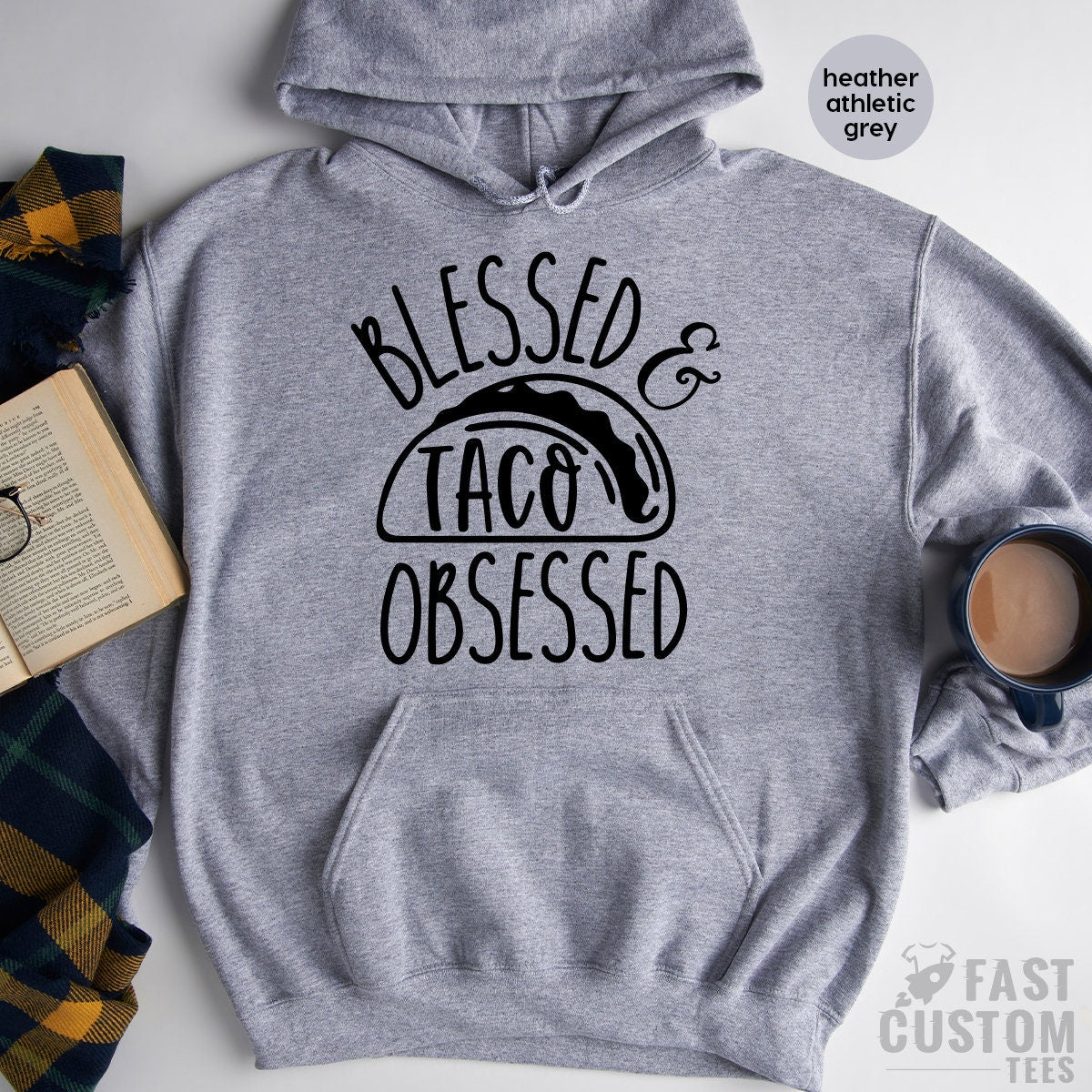 Tacos T Shirt, Tacos Lover Tshirt, Blessed Taco Obsessed, Funny Tacos Shirt, Fuunny Shirt For Women, Cinco De Mayo, Tacos Party T-Shirt - Fastdeliverytees.com