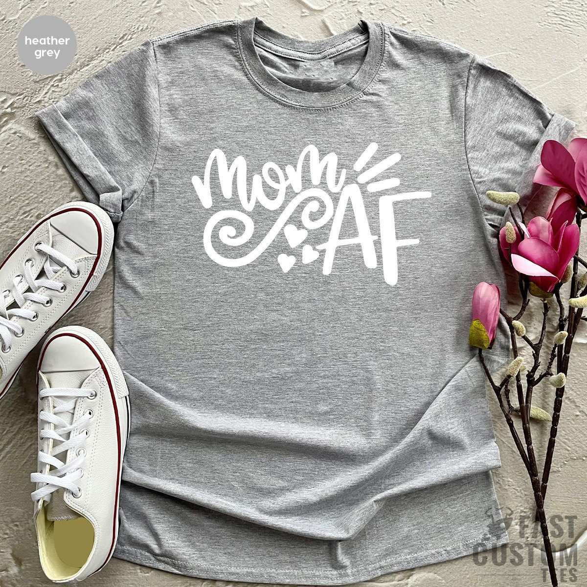 Cute Mama T-Shirt, Mom Af T Shirt, Mothers Day Shirt, Mom Life Tshirt, Mom To Be Shirts, Pregnancy Reveal Gifts, New Mommy Shirt, Mommin Tee - Fastdeliverytees.com