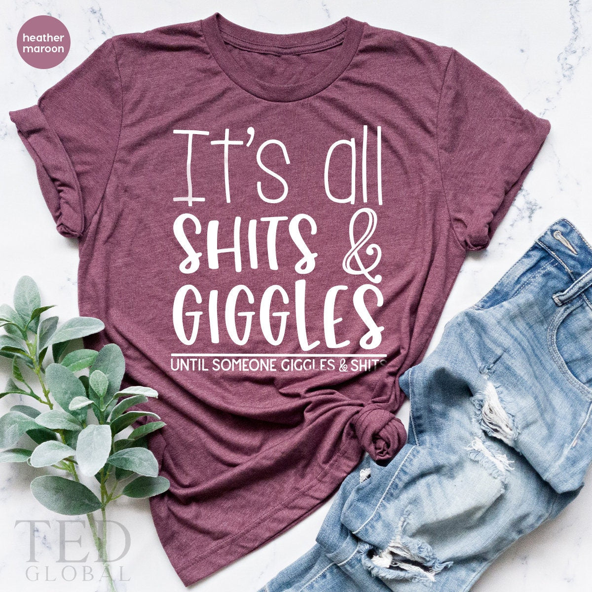 Funny Saying Shirt, Sarcastic T-Shirt, Mothers Day Gift, Adult Humor T Shirt, Shits And Giggles Tee, Sassy Quote Shirt, Funny T-Shirt Women - Fastdeliverytees.com