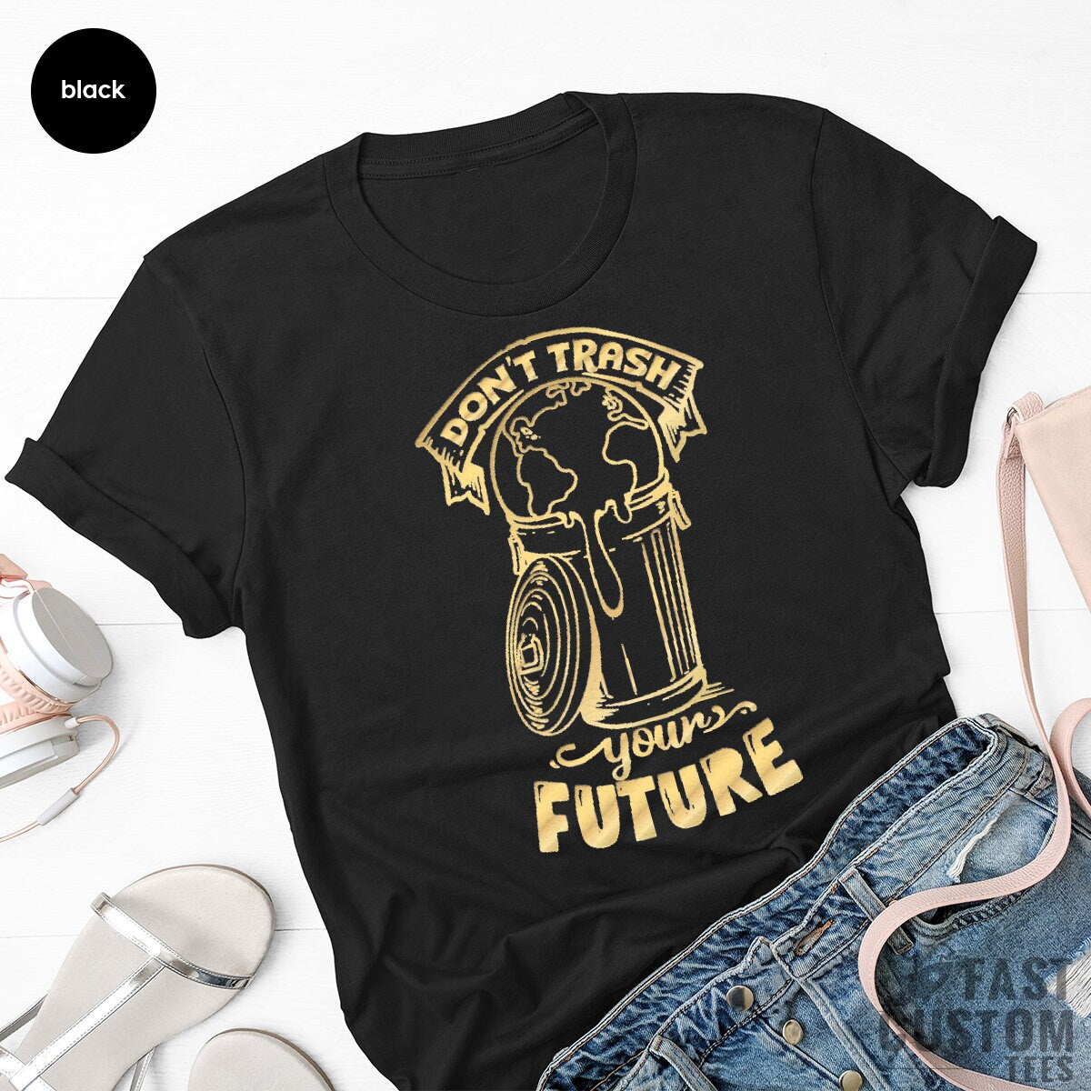 Environmental T-Shirt, Recycling T-Shirt, Nature Lover T Shirt, Climate Change Shirt,  Earth Days T Shirt, Cool Activists Gift, Teacher Tees - Fastdeliverytees.com