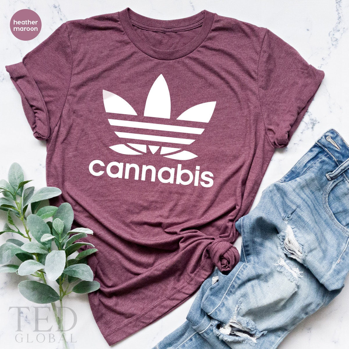 Weed Lover T-Shirt, Cannabis Leaf T Shirt, Stoner Gifts, Pot Head TShirt, Cannabis Hoodie, Marijuana Smoker Shirt, Weed Graphic Tee - Fastdeliverytees.com