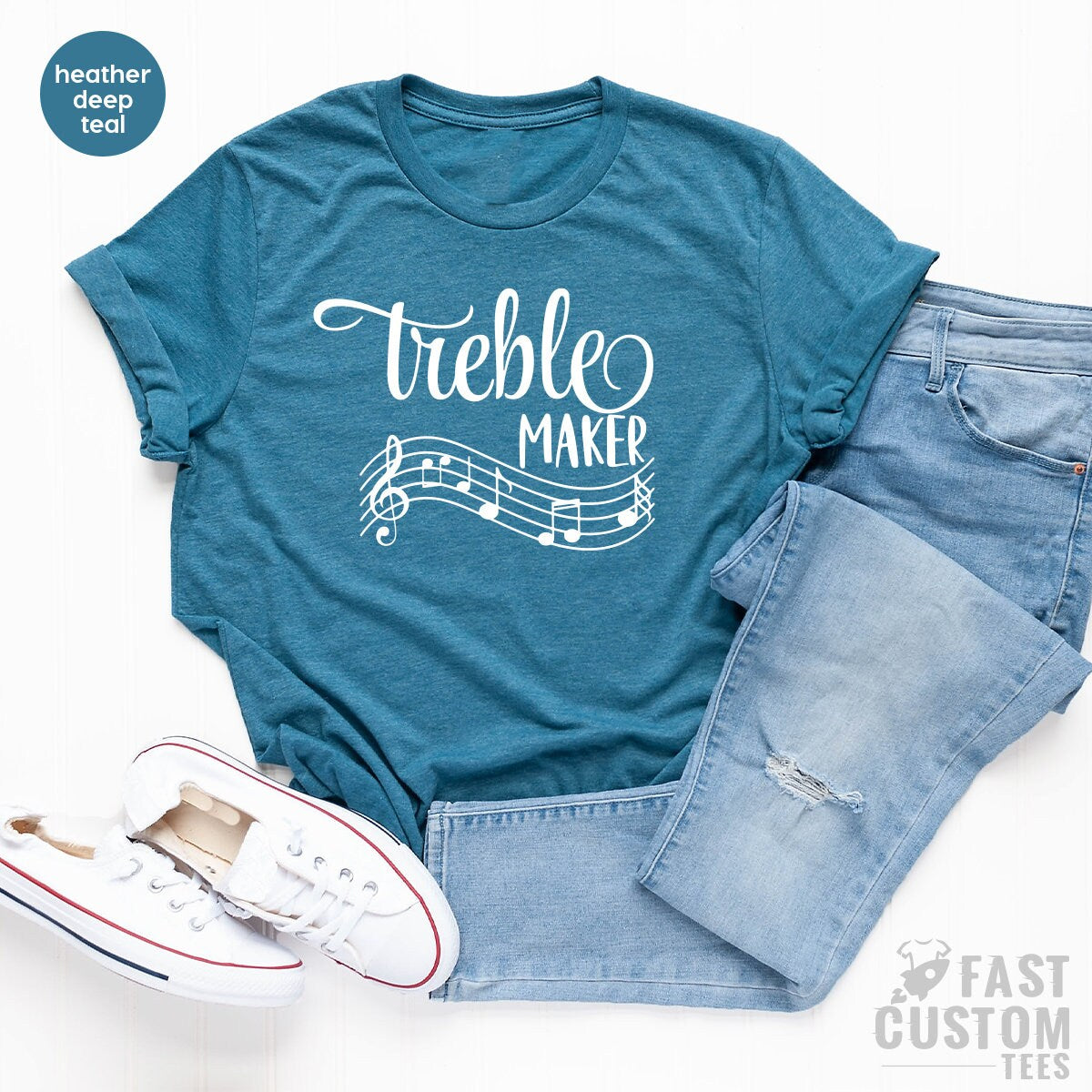 Funny Musician Shirt, Treble Maker Piano Tee, Music Teacher Shirt, Musician Gifts, Piano TShirt, Music Notes Shirt, Funny Pianist Shirt - Fastdeliverytees.com