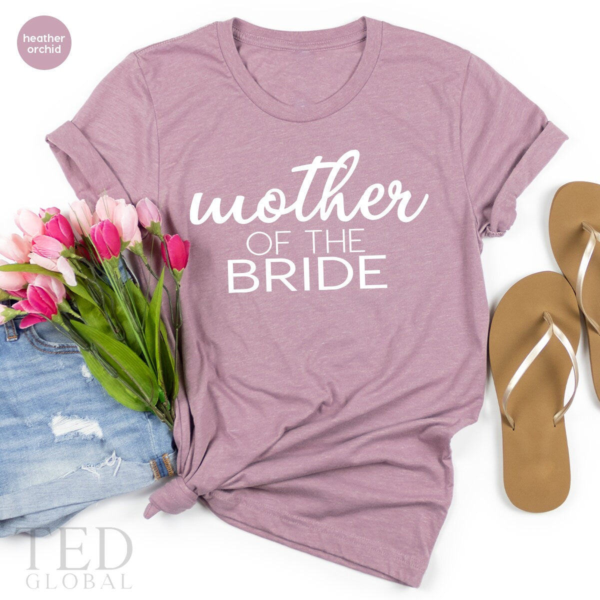 Mother Of Bride Shirt, Bridal T-Shirt, Gift From Bride, Bridesmaid TShirt, Mother In Law  Bachelorette Party T Shirt, Family Wedding Tee - Fastdeliverytees.com