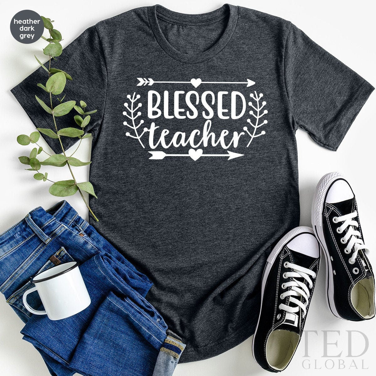 Teacher TShirt, Gift For Teachers, Elementary Teacher T-Shirts, Blessed Teacher Shirt, Educators T Shirt, Kindergarten Teacher Tees - Fastdeliverytees.com