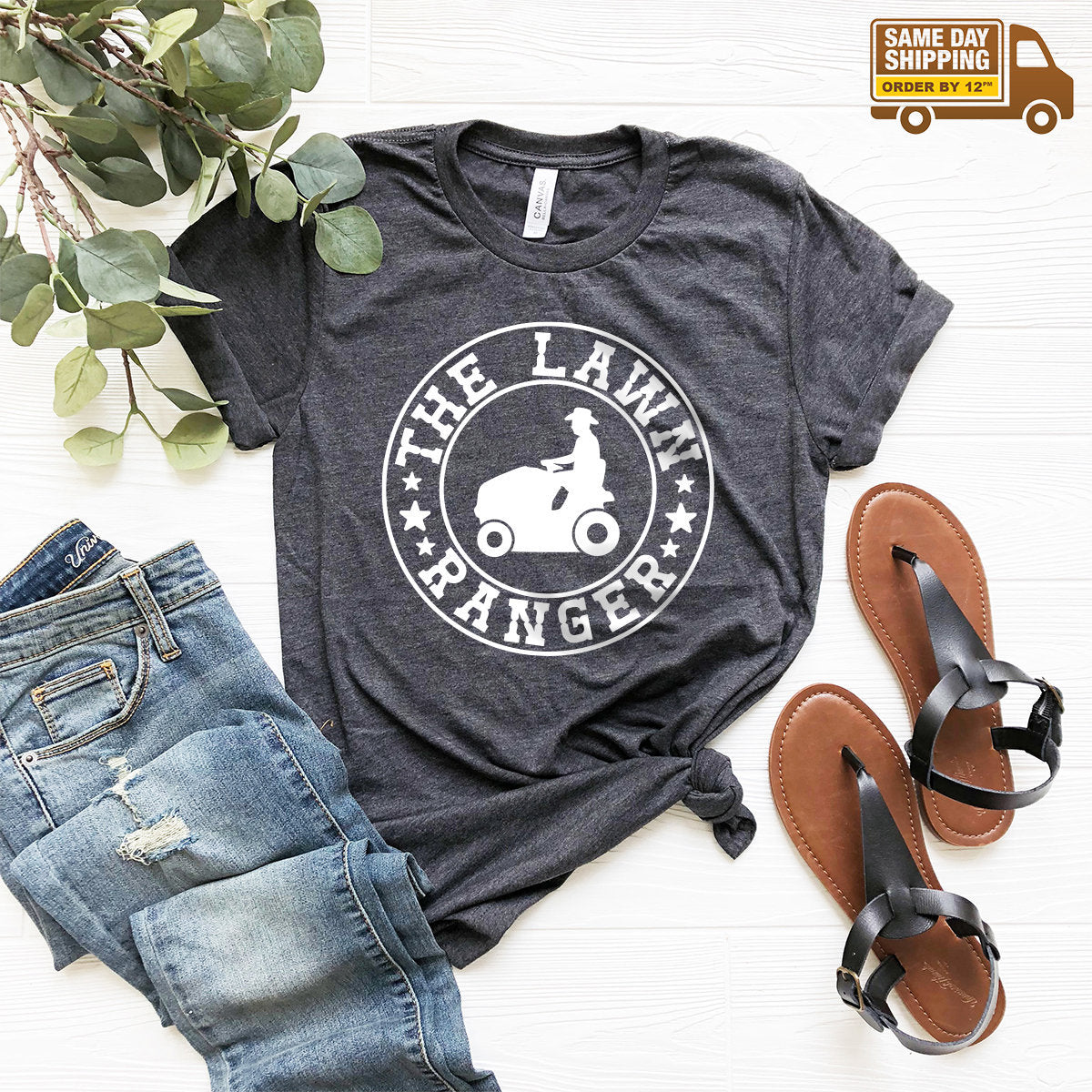 Dad Shirt, Farmer Dad Gift, Farmer Life Shirt, Lawn Mower Shirt, Dad T-Shirt, Dad Tee, Dad Gift, Landscaper Shirt, Funny Mowing Shirt - Fastdeliverytees.com