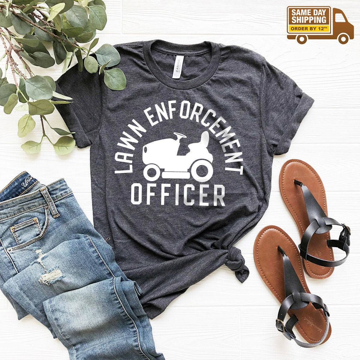 Gardener Dad Shirt, Lawn Enforcement Officer Shirt, Dad T-Shirt, Lawn Guy Shirt, Retired Dad Shirt, Lawnmover Shirt, Gift For Dad - Fastdeliverytees.com