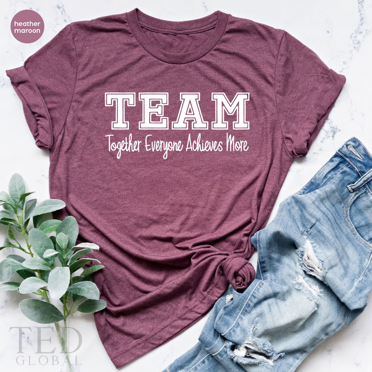 Team T Shirt, Teamwork TShirt, Custom Team Shirts, Together Everyone Archives More, Sport Team Tee,Gift For Employee From Boss, Motivational - Fastdeliverytees.com