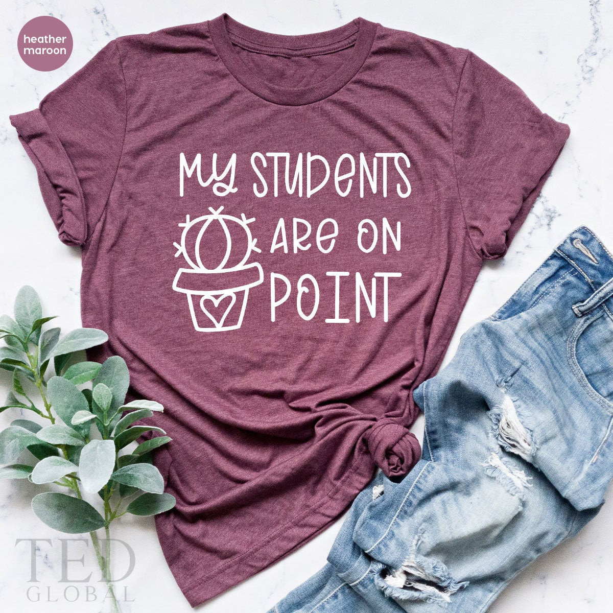 Teacher Shirt, Gift For Teacher, Funny Teacher Shirt, My Student Are On Point Shirt, Kindergarten Teacher Shirt, Elementary Teacher Shirt - Fastdeliverytees.com