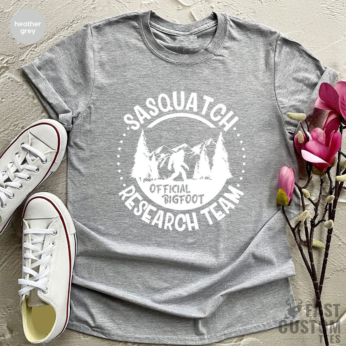 Funny Bigfoot Hunter Shirt, Outdoor Hunting Shirt, Sasquatch Research Team Official Bigfoot Shirt, Finding Bigfoot Shirt, Scary Monster Tee - Fastdeliverytees.com