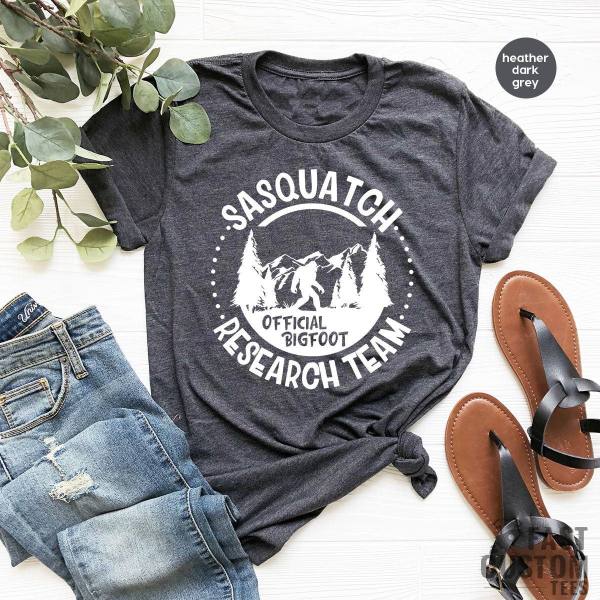 Funny Bigfoot Hunter Shirt, Outdoor Hunting Shirt, Sasquatch Research Team Official Bigfoot Shirt, Finding Bigfoot Shirt, Scary Monster Tee - Fastdeliverytees.com