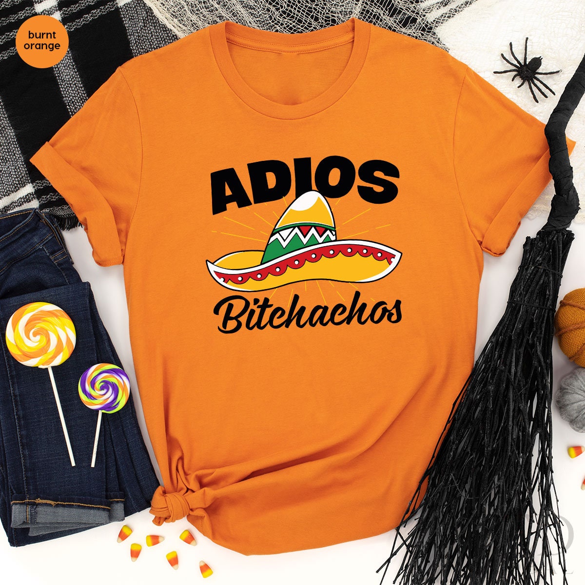 Funny Latino Shirt, Cute Mexican T-Shirt, Cool Adios Bitchachos T Shirt, Family Latino Shirt, Fiesta Tee, Fiesta Party T-Shirt, Gift For Her - Fastdeliverytees.com