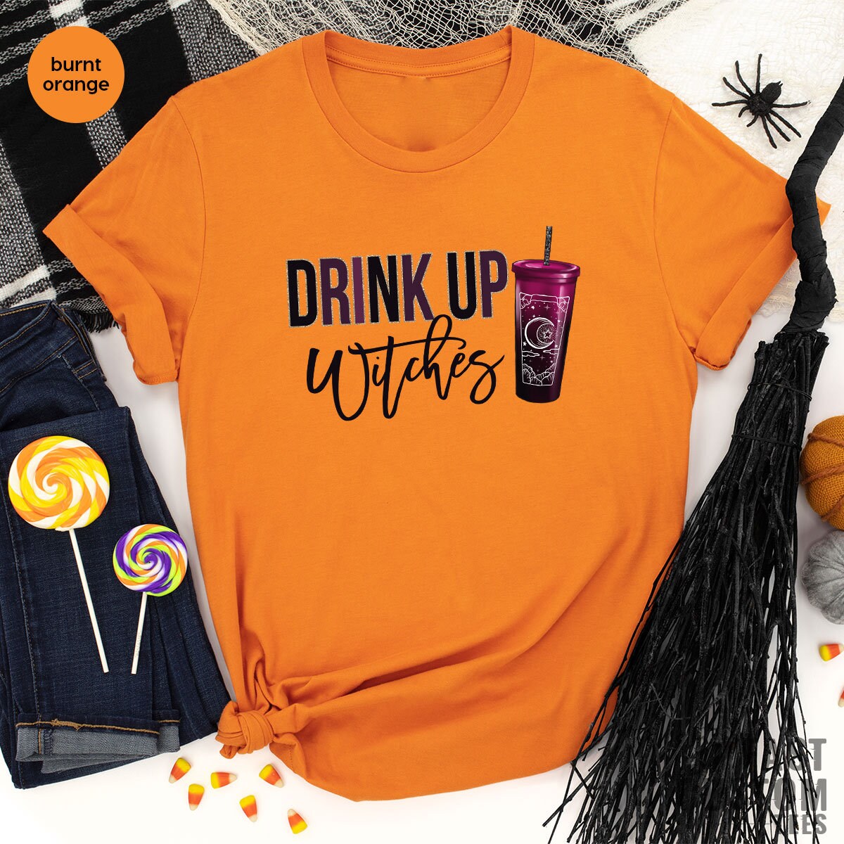 Drink Up Witches Shirt, Witch T-Shirt, Funny Halloween Shirt, Halloween Drinking Shirt, Gifts For Halloween, Coffee Lover Shirt, Fall Tshirt - Fastdeliverytees.com