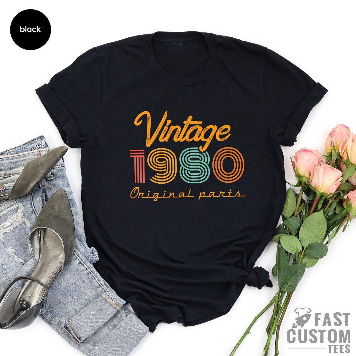 41st Birthday Shirt, Vintage T Shirt, Vintage 1980 Shirt, 41st Birthday Gift For Women, 41st Birthday Shirt Men, Retro Shirt, Vintage Shirts - Fastdeliverytees.com