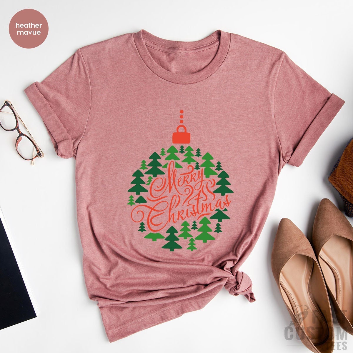 Women Christmas Tree T-shirt, Christmas T-Shirt, Merry Shirt, Christmas Gift, Cute Christmas Tee, Family Christmas Shirt, Holiday Merry Tee - Fastdeliverytees.com