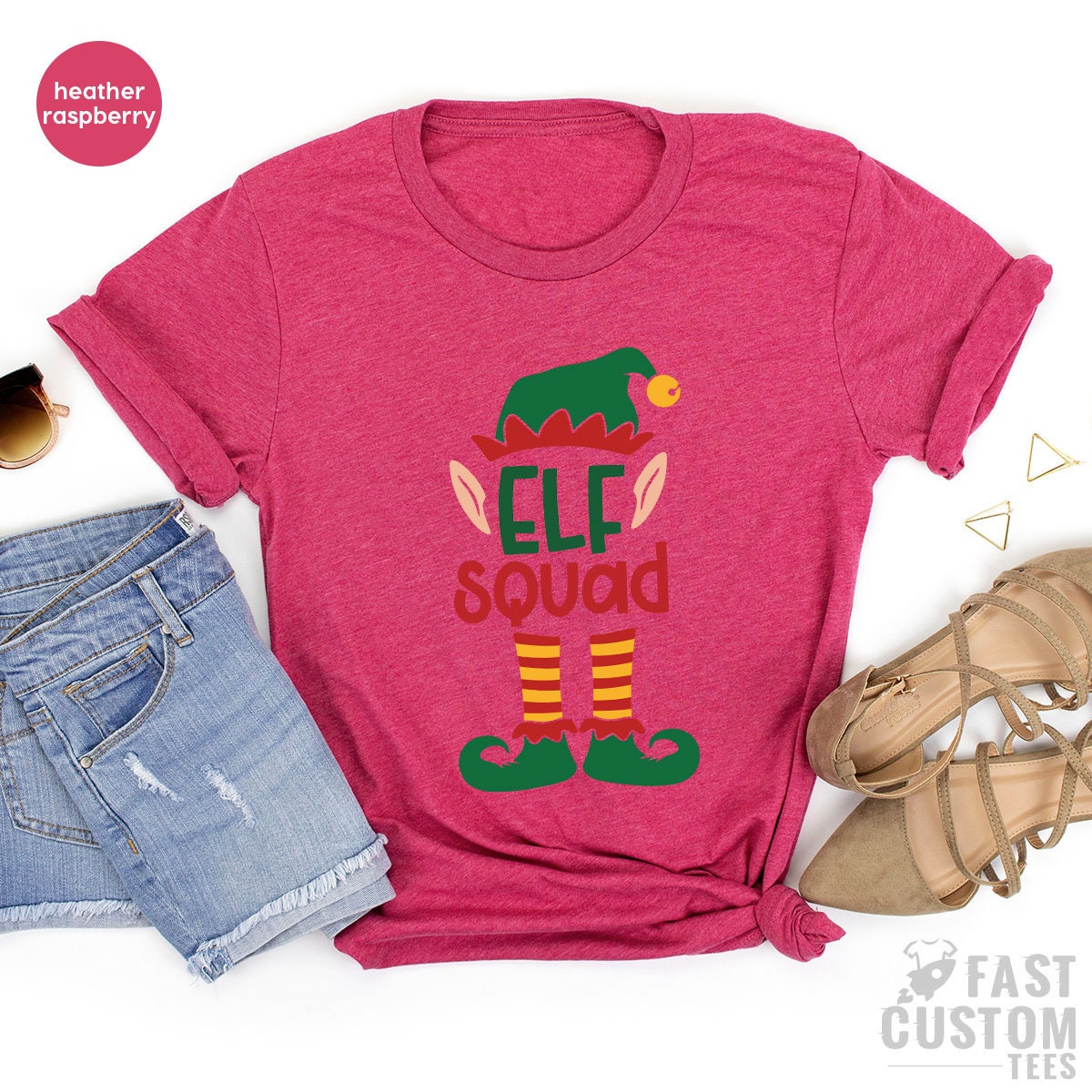 Elf Squad Shirt, Christmas Elf Shirt, Funny Christmas T-Shirt, Christmas Elf Squad Tee, Family Christmas Kid Shirts, Women Christmas Shirt - Fastdeliverytees.com