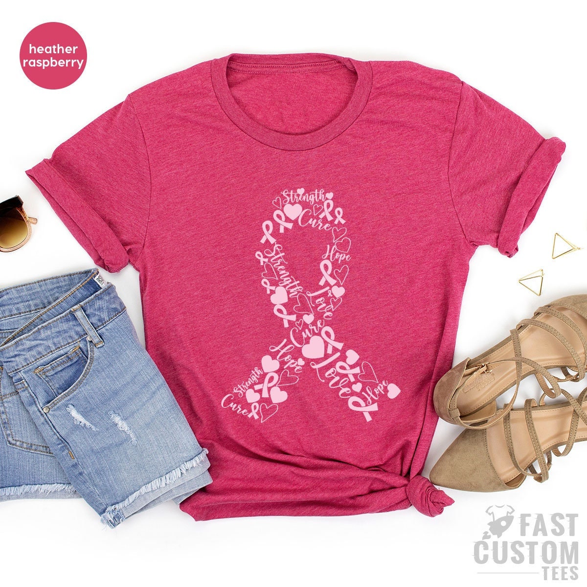 Cancer T Shirt, Cancer Warrior T-Shirt, Breast Cancer Shirt, Stronger Than Cancer, Cancer Survivor T-Shirt, Cancer Tee, Cancer Awareness Tee - Fastdeliverytees.com