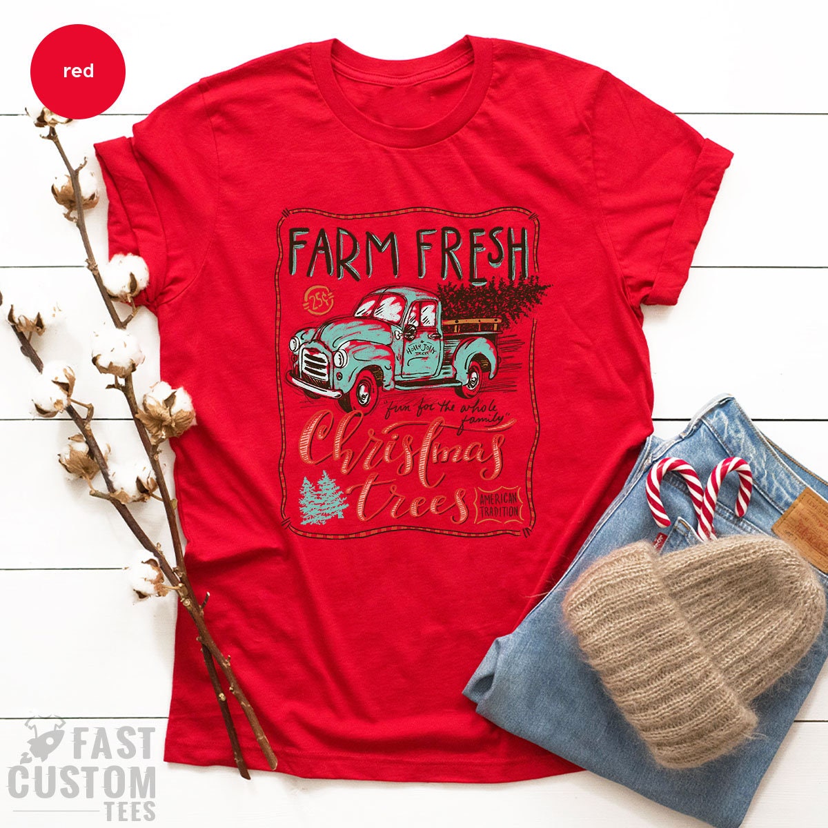 Christmas Shirts for Women, Christmas Tee, Christmas Trees Shirt, Christmas T-Shirt, Cute Christmas Shirts, Unisex Adult Tee, Winter Shirt - Fastdeliverytees.com