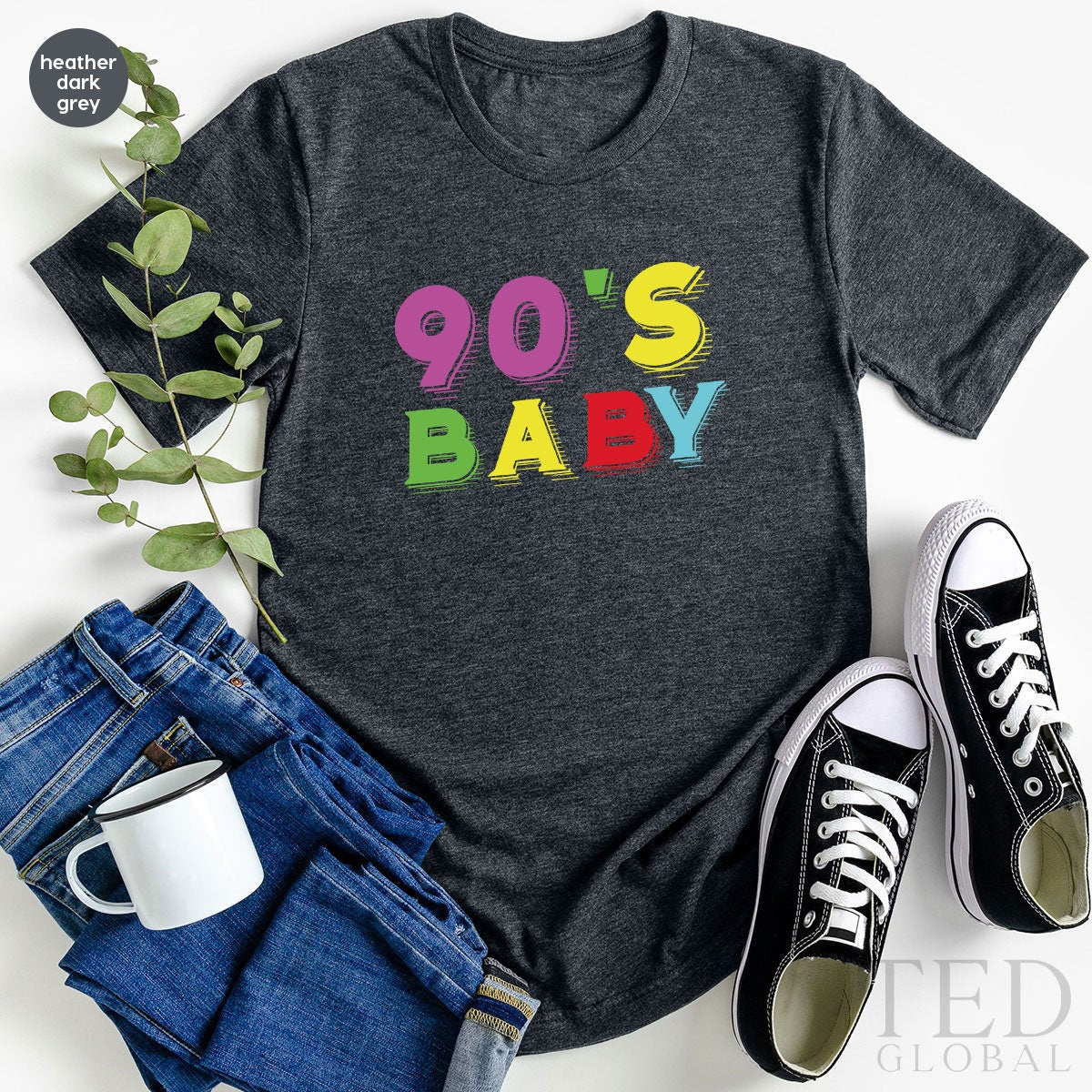 Cute 90's Baby T-Shirt, Vintage TShirt, Color Revel 90's Baby Shirts, Vintage 90's Baby Shirt, 90's Baby Retro TShirt, Gift 90's Birthday - Fastdeliverytees.com