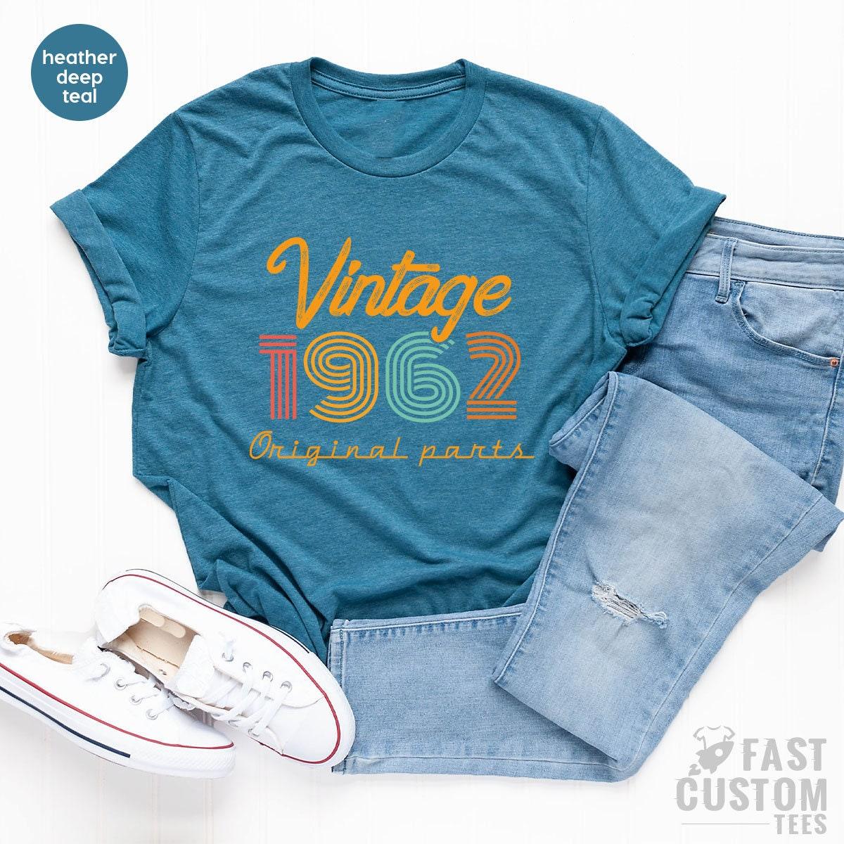 59th Birthday Shirt, Vintage T Shirt, Vintage 1962 Shirt, 59th Birthday Gift For Women, 59th Birthday Shirt Men, Retro Shirt, Vintage Shirts - Fastdeliverytees.com