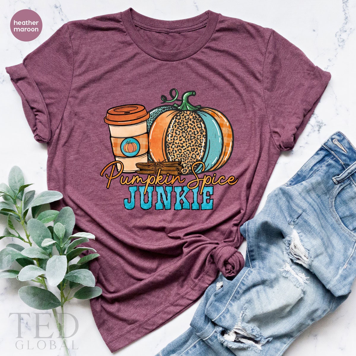 Family Thanksgiving T-Shirt, Pumpkin Spice Junkie T Shirt, Pumpkin Season Shirts, Pumpkin Lover Shirt, Fall Season TShirt, Thanksgiving Gift - Fastdeliverytees.com