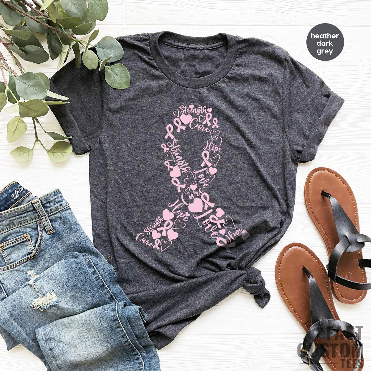 Cancer T Shirt, Cancer Warrior T-Shirt, Breast Cancer Shirt, Stronger Than Cancer, Cancer Survivor T-Shirt, Cancer Tee, Cancer Awareness Tee - Fastdeliverytees.com