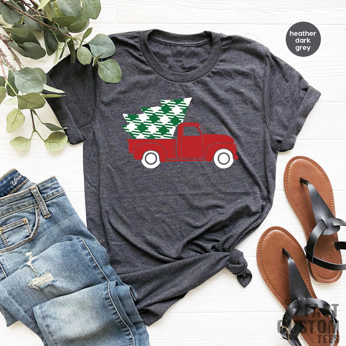 Christmas Truck T-shirt, Christmas T-Shirt, Merry Shirt, Women Christmas Gift, Cute Christmas Tee, Family Christmas Shirt, Holiday Merry Tee - Fastdeliverytees.com