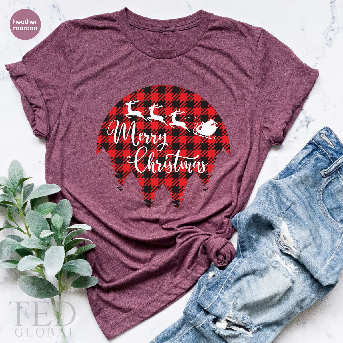 Cute Santa Claus Merry Noel T-Shirt, Funny Xmas T Shirt, Holiday Shirts, Cool Deer Shirt, Flying Santa Claus TShirt, Gift For Christmas - Fastdeliverytees.com