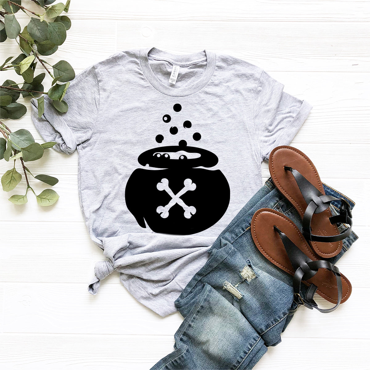 Halloween Shirt, Halloween Magic Pot T-Shirt, Witch Cauldron Shirt, Magic Pot Logo Shirt, Hocus Pocus T-Shirt, Halloween Party Shirt - Fastdeliverytees.com