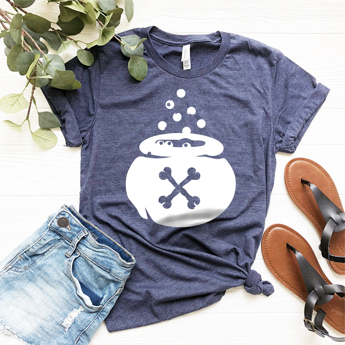 Halloween Shirt, Halloween Magic Pot T-Shirt, Witch Cauldron Shirt, Magic Pot Logo Shirt, Hocus Pocus T-Shirt, Halloween Party Shirt - Fastdeliverytees.com